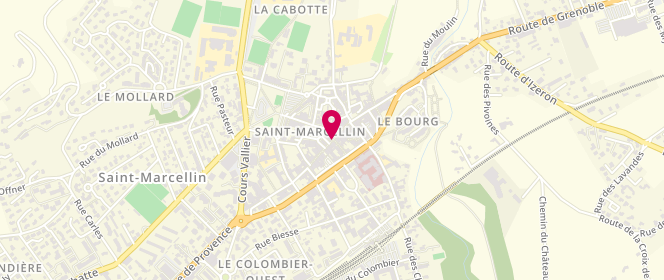 Plan de Le Cubanito, 33 Grande Rue, 38160 Saint-Marcellin