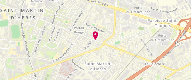 Plan de SUAREZ Jean-Louis, 205 Avenue Ambroise Croizat, 38400 Saint-Martin-d'Hères