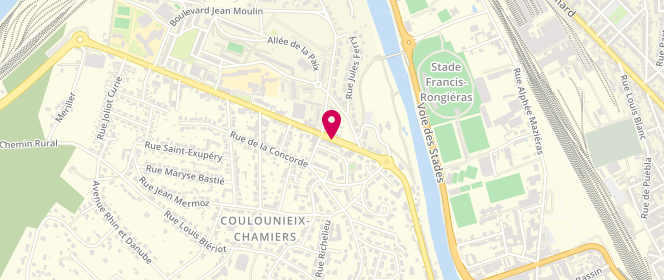 Plan de D'Ondes Allam, 53 Avenue du General de Gaulle, 24660 Coulounieix-Chamiers