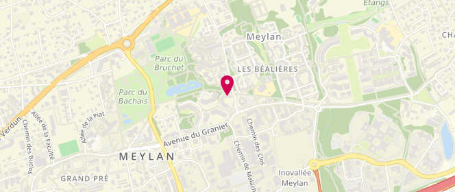 Plan de Tabac Presse des Béalières, 12 Place des Tuileaux, 38240 Meylan