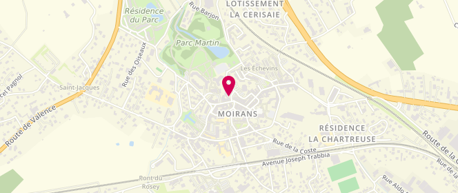 Plan de Le Stromboli, 82 Rue de la République, 38430 Moirans