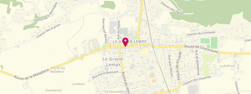 Plan de Maison de la Presse, 34 Rue de la République, 38690 Le Grand-Lemps