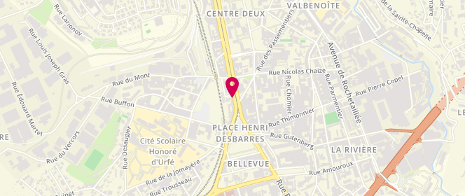 Plan de Le Lutetia, 88 Rue des Docteurs Charcot, 42100 Saint-Étienne