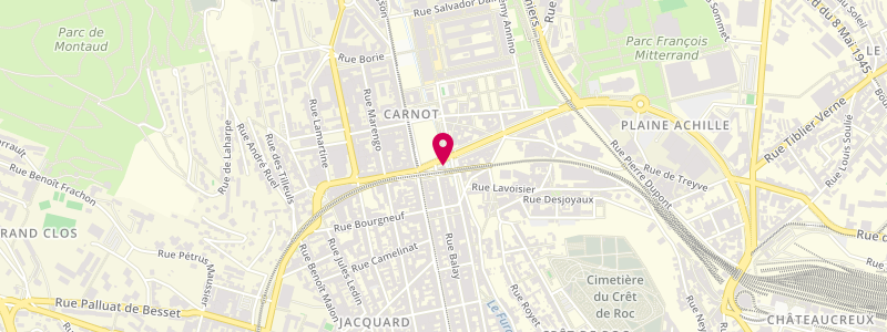 Plan de Le Carnot, 4 Boulevard Jules Janin, 42000 Saint-Étienne