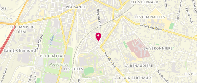 Plan de La Valette, 58 Rue du Pilat, 42400 Saint-Chamond