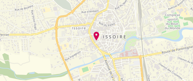 Plan de Le Tassou, 3 place de la République, 63500 Issoire