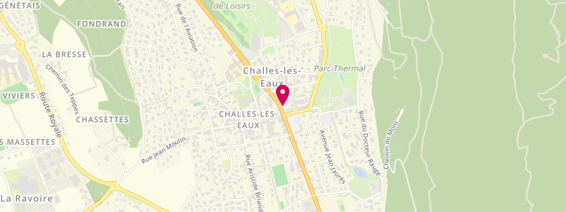 Plan de Maison de la Presse, 1369 avenue de Chambéry, 73490 Challes-les-Eaux
