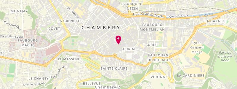 Plan de Le Tabac Jaune, 97 Rue Croix d'Or, 73000 Chambéry