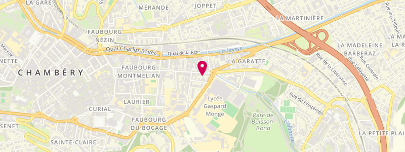 Plan de Le Faubourg, 568 Faubourg Montmélian, 73000 Chambéry