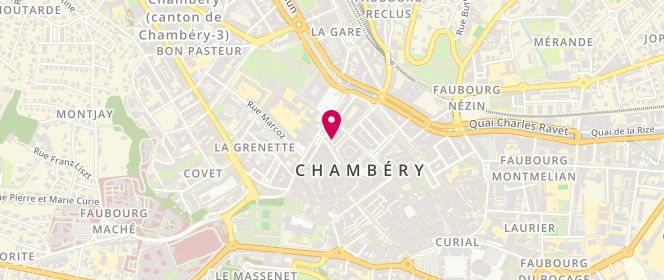 Plan de Jacquet - Candido, 6 Place de Geneve, 73000 Chambéry