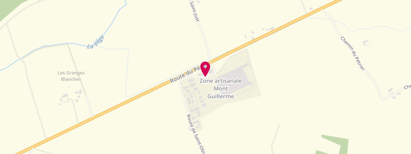 Plan de Au P'tit Plus, 3620 Route de Saint Oblas, 38780 Oytier-Saint-Oblas