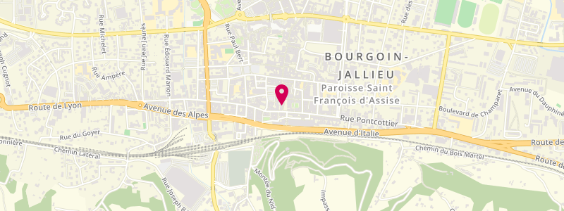 Plan de Tabac de la Fontaine, 3 Place 23 Août 1944, 38300 Bourgoin-Jallieu