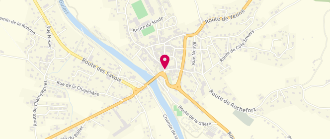 Plan de HINGANT Hervé, Rue du Faubourg, 73240 Saint-Genix-les-Villages
