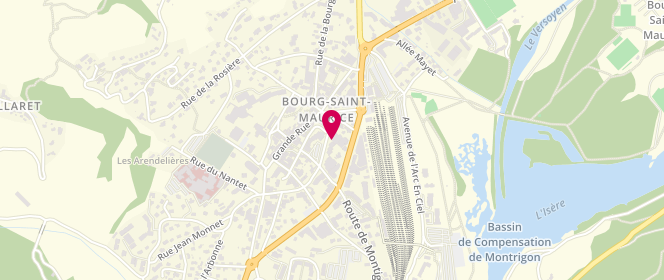 Plan de LENOBLE Raymond, 73 avenue du Centenaire, 73700 Bourg-Saint-Maurice