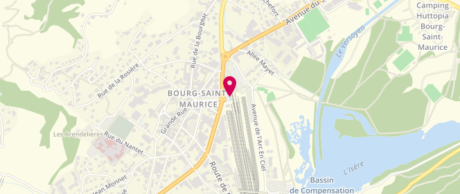 Plan de Relais H, 30 Pl. De la Gare, 73700 Bourg-Saint-Maurice