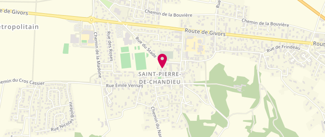 Plan de Tabac le Stade, 10 Rue Stade, 69780 Saint-Pierre-de-Chandieu