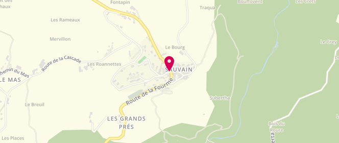 Plan de DUCHAMPT Christophe, Lieu-Dit Bourg, 42990 Sauvain