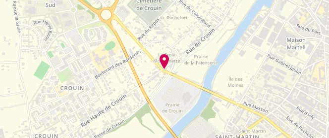 Plan de La Croix Montamette, 1 Boulevard Oscar Planat, 16100 Cognac
