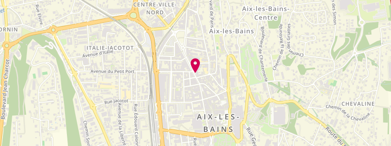 Plan de Au Pacha (SNC LOUISIANA), 248 Rue de Genève, 73100 Aix-les-Bains