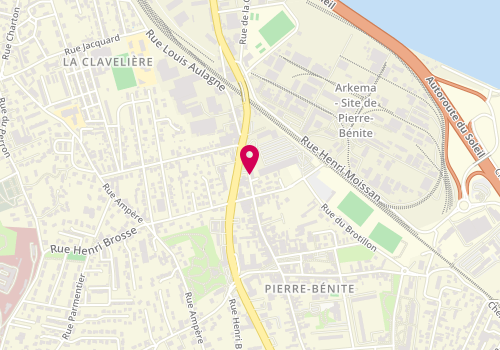 Plan de DAHMANI Nâdir, 31 Rue Roger Salengro, 69310 Oullins-Pierre-Bénite