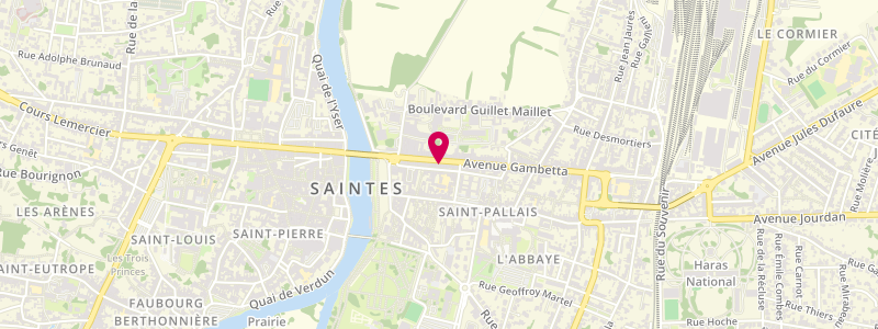 Plan de Calipage, 28-30 avenue Gambetta, 17100 Saintes