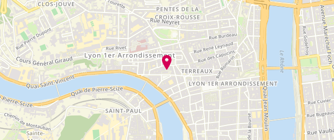 Plan de La Maison M, 21 place Gabriel Rambaud, 69001 Lyon