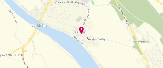Plan de L'Excentrique, 607 Route des Écoles, 01470 Briord