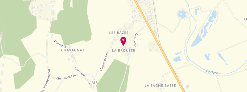 Plan de Dore Cherlen, Route Departementale N 106
Le Bourg, 63120 Néronde-sur-Dore