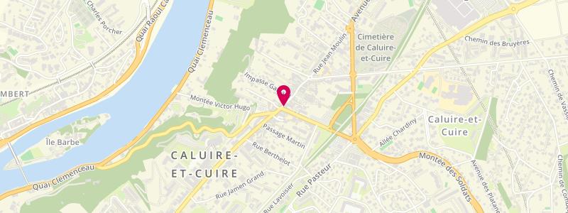 Plan de BAEZA Sandrine, 70 Rue Jean Moulin, 69300 Caluire-et-Cuire