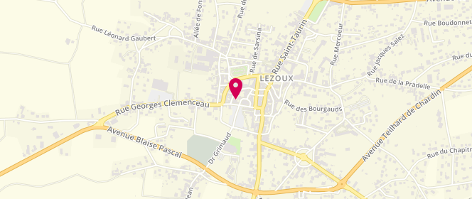 Plan de Le Savane, 6 Rue Prte Neuve, 63190 Lezoux