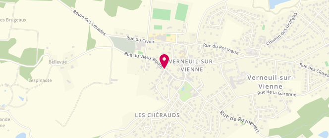Plan de Le Floreal, Rue Vieux Bourg, 87430 Verneuil-sur-Vienne