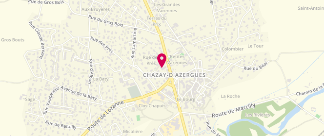 Plan de Tabac de Chazay, 5 allée Benoît Raclet, 69380 Chazay-d'Azergues