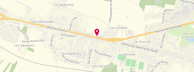 Plan de Point Nickel - LILIE TABAC PRESSE, 22 avenue d'Aunis, 17430 Tonnay-Charente