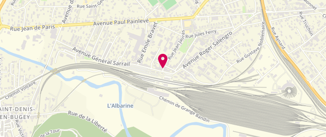 Plan de Tabac de la Gare le Sarrail, 6 avenue du Général Sarrail, 01500 Ambérieu-en-Bugey