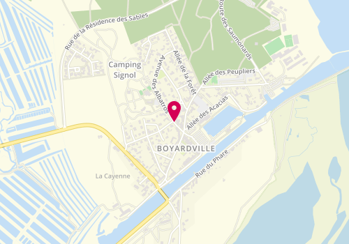 Plan de Boyard Tabac Presse, Boyardville 58 Avenue Albatros, 17190 Saint-Georges-d'Oléron