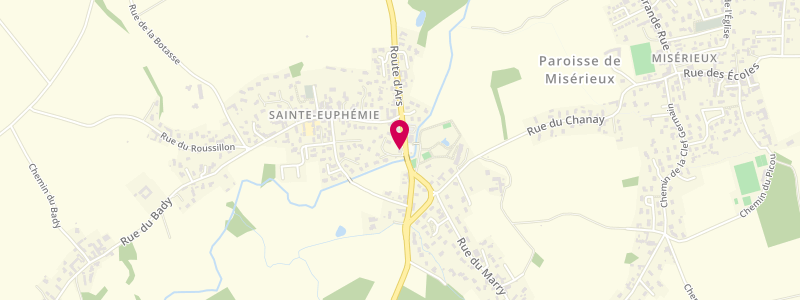 Plan de Relais du Formans, 595 Route d'Ars, 01600 Sainte-Euphémie