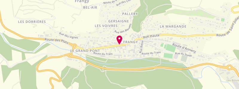 Plan de Maison de la Presse, 68 Rue du Grand Pont, 74270 Frangy