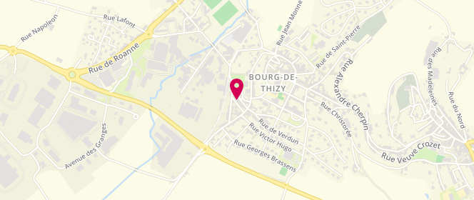 Plan de Tabac le duo, 9 Rue Charles de Gaulle, 69240 Thizy-les-Bourgs