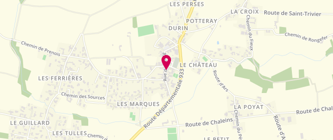 Plan de Le Détour, 243 Rue du Bourg, 01480 Messimy-sur-Saône