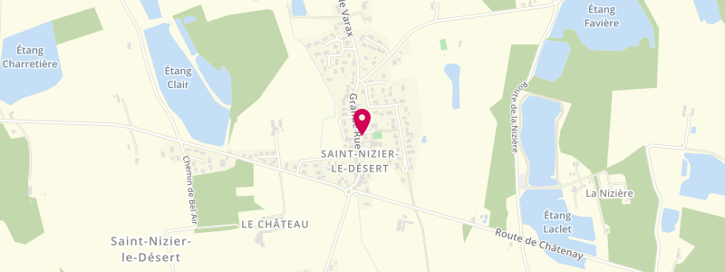 Plan de La Pt'ite Tentation, Route de Saint-Paul-De-Varax, 01320 Saint-Nizier-le-Désert