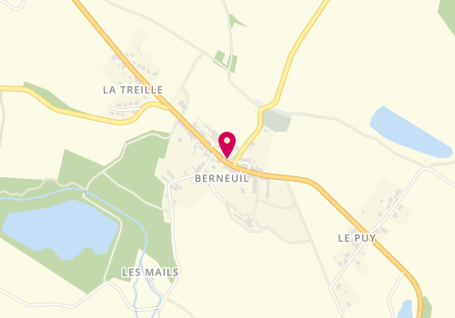 Plan de Le Relais du Vincou, 5 Route de Limoges, 87300 Berneuil