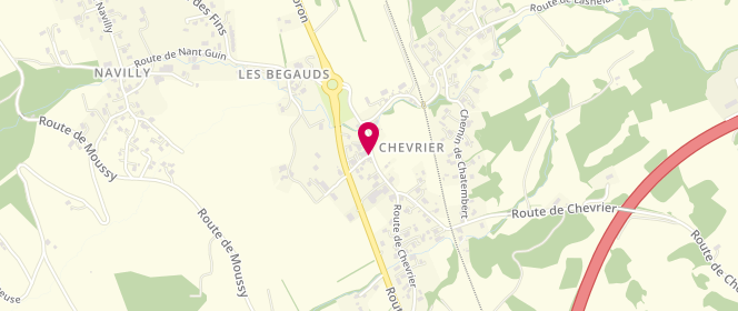 Plan de Café de Chevrier, 248 Route de Chevrier, 74930 Pers-Jussy