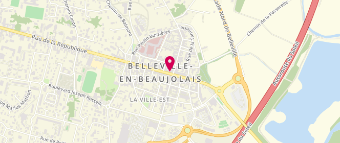 Plan de Tabac le République, 30 Rue de la République, 69220 Belleville-en-Beaujolais