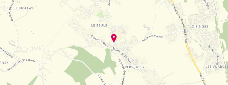 Plan de Le Vieux Pressoir, 37 chemin des Écoles, 74930 Pers-Jussy