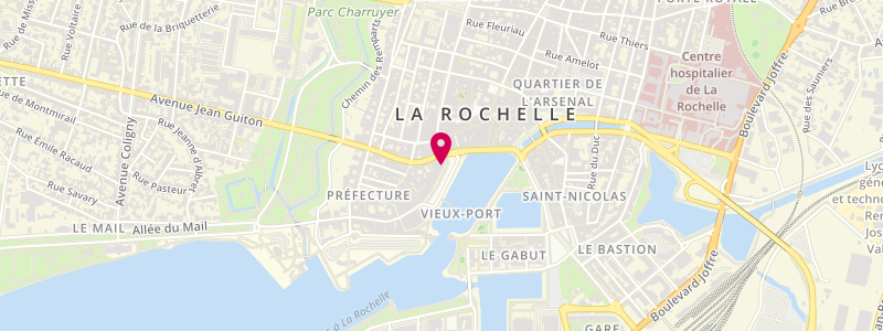 Plan de Le Chiquito, 10 Crs des Dames, 17000 La Rochelle