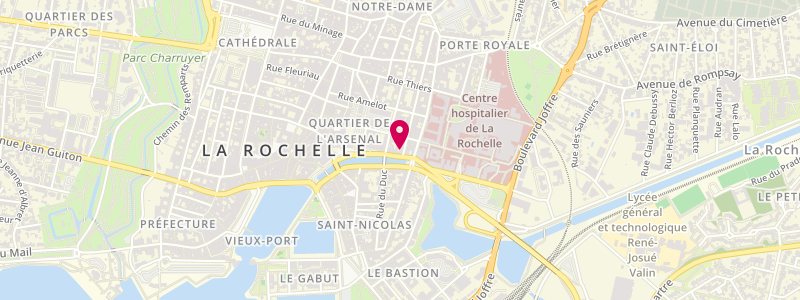 Plan de Le Diplomate, La
43 Quai Maubec, 17000 La Rochelle