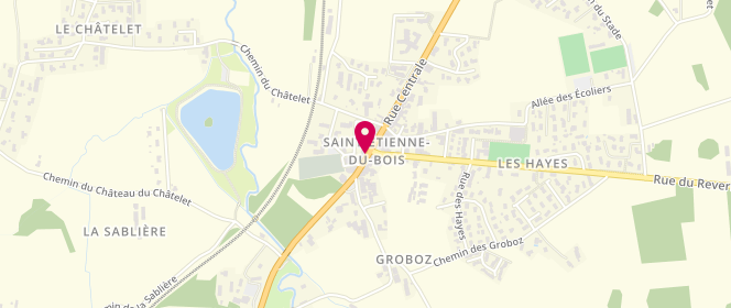 Plan de L'Alliance, 395 Rue Centrale, 01370 Saint-Étienne-du-Bois