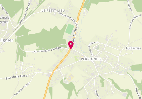 Plan de Chez Daude, 294 Route de Thonon, 74550 Perrignier