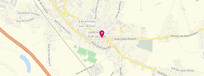 Plan de Tabac Pêche Cadeaux - Fabrice GOUYON, 21 Rue de l'Hôtel de Ville, 03150 Varennes-sur-Allier