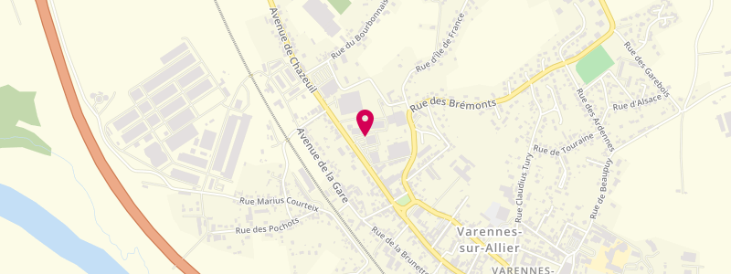 Plan de Tabac SNC Caribou, 98 avenue de Chazeuil, 03150 Varennes-sur-Allier